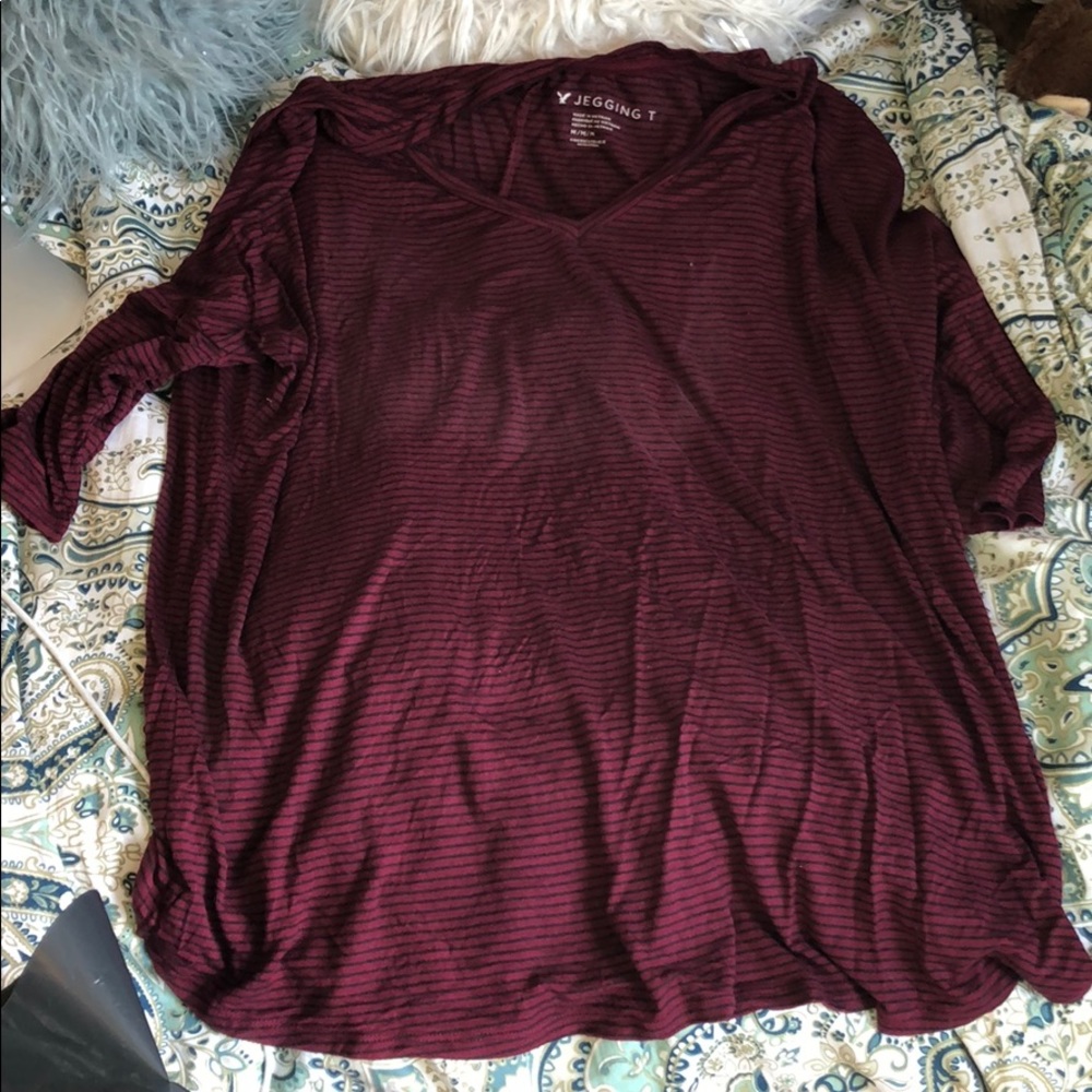 American Eagle quarter sleeve top